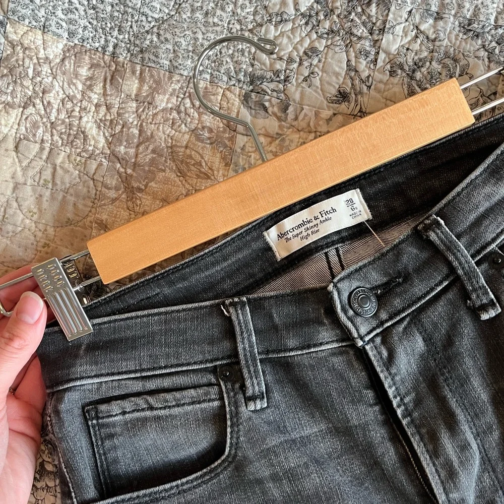 A+F black denim / 28 (6S) - Picture 6 of 6
